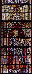 Fenster c6-7, Darstellung eines Heiligen von English School