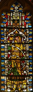 Fenster mit St. Johannes am Jessebaum