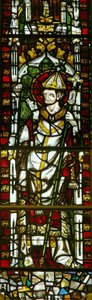 Fenster mit einem Papst