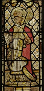 Fenster n2 mit St. Gregor von English School