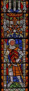 Fenster s4, William Lord de la Zouche darstellend