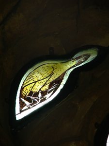 Fenster s5, Darstellung eines Vogels