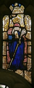 Fenster s7, das St. Etheldreda darstellt?