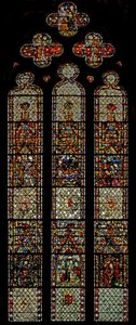 Fenster w37, Darstellung der Kindheit Christi von English School