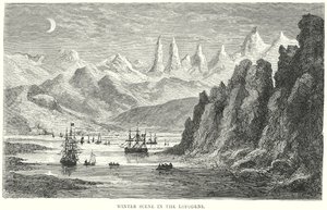 Winterszene in den Lofoten von English School