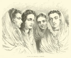 Frauen von Chioggia, Venedig von English School
