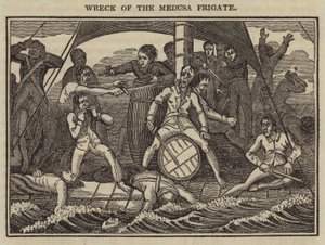 Wrack der Fregatte Medusa von English School