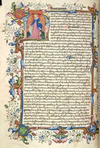 Yates Thompson 48, f.172v Historisierte Initiale 