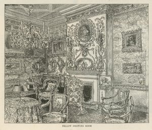 Gelbes Wohnzimmer, Holland House von English School