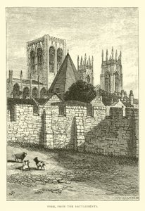 York, von den Zinnen