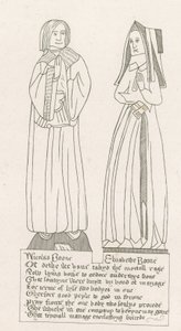 Statue, Grab von Nicholas Boone und Elizabeth Boone von English School