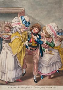 Ein reicher Freibeuter sicher in den Hafen gebracht, von zwei Erstrangigen, 1781