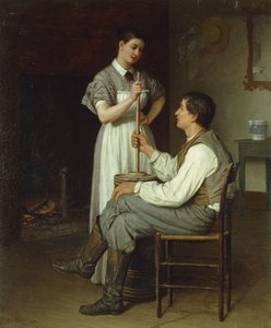 Die helfende Hand, 1877 von Enoch Wood Perry