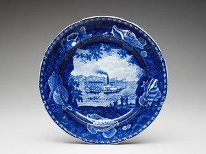 Teller, ca. 1825-1846