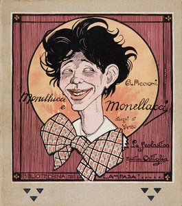 Titelbild von Monellucci e Monellacci von A. Piccioni von Enrico de aka Yambo Conti Novelli