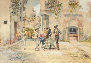 Der Straßenverkäufer von Enrique Marin Higuero