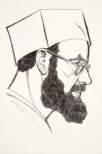 Selbstporträt von Eric Gill