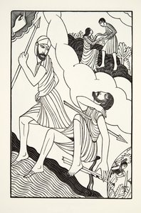 Der Tod des Troilus von Eric Gill