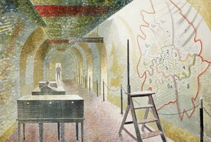 Nr. 1 Kartenkorridor von Eric Ravilious