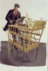 Der Messerschleifer, gedruckt von der Curwen Press, aus 