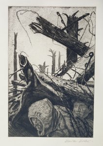 Horchposten, Illustration aus einem Folioband, veröffentlicht in Leipzig