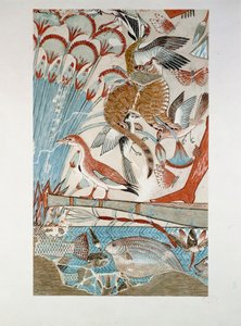 Detail: Jagd auf Vögel in den Sümpfen