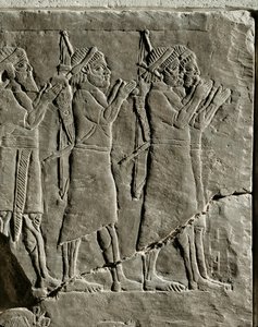 König Assurbanipals Feldzug gegen Elam von Erich Lessing