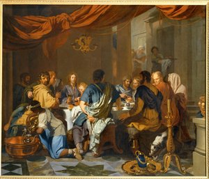 Die Einsetzung der Eucharistie