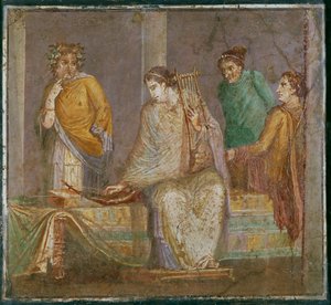 La Citareda von Erich Lessing