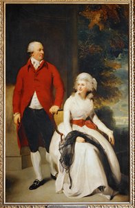 Herr und Frau John Julius Angerstein, Bankier von Erich Lessing