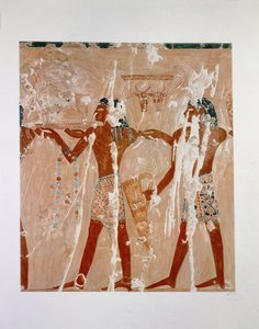 Zwei kretische Tributträger von Erich Lessing