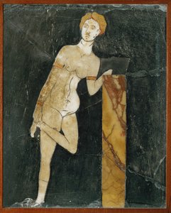 Venus zieht ihre Sandale aus von Erich Lessing