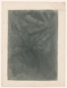 Abstrakte Komposition von Erich Wichmann (signed by artist)
