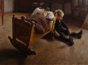 Zwei Brüder von Erik Theodor Werenskiold