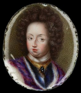 Miniatur von Karl XI., König von Schweden von Erik Utterhielm