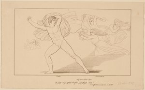 Illustration zu Aischylos von Erling Eckersberg