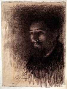 Porträt des Malers Georges Pierre Seurat von Ernest Joseph Laurent