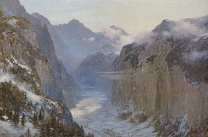 In seiner Hand sind die Tiefen der Erde (95. Psalm) 1916 von Ernest Albert Waterlow