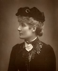 Harriett Jay, britische Autorin und Dramatikerin, 1888 von Ernest Barraud