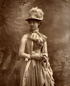Violet Vanbrugh, britische Schauspielerin, 1887 von Ernest Barraud