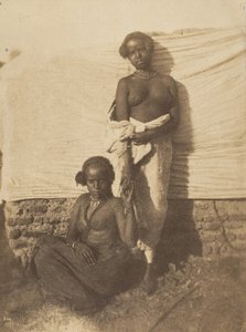 [Zwei Frauen], 1852 von Ernest Benecke