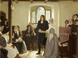 Die Hochzeit von William Penn und Hannah Callowhill von Ernest Board