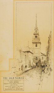 Boston - Nordkirche von Ernest C. Peixotto
