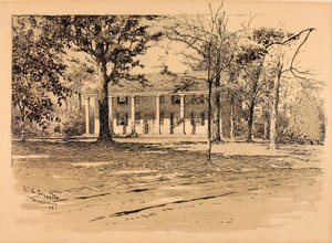 Saratoga. Haus von General Schuyler