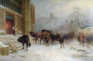 Das Begräbnis von König Karl I. - St. George