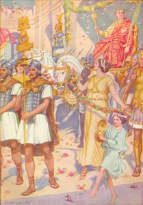 Sein Fortschritt war wie der eines Königs, ca. 1912 von Ernest Dudley Heath