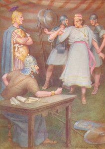 Jugurtha kam unbewaffnet zum Zelt seines Schwiegervaters von Ernest Dudley Heath
