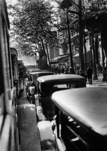 Verkehr auf den Grands Boulevards, Paris, 1931
