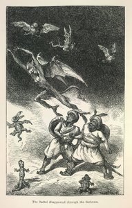 Illustration aus Richard Francis Burtons Vikram und der Vampir