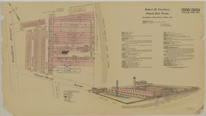 Frankford Ave. und Wheatsheaf Lane, Hexamer General Surveys, 1895 von Ernest Hexamer